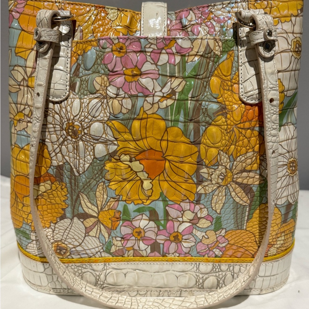 Brahmin Fiora Daffodil Pimlico bag New! Style T98226300332 - Picture 8 of 14